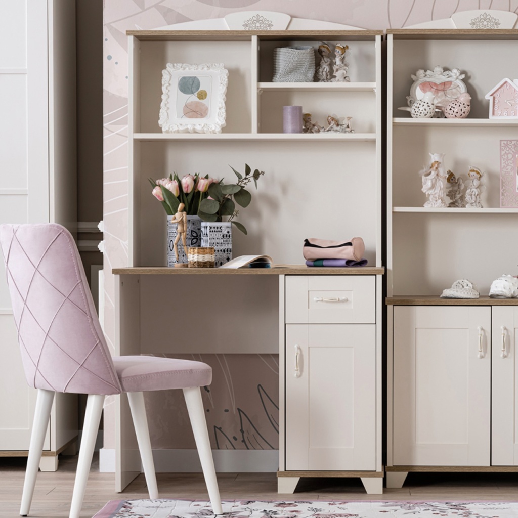 [E0050300153] NEW FREZIA STUDY TABLE WITH TOP UNIT
