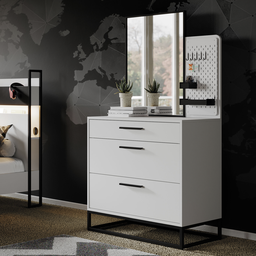 [A0850300247] LEGEND CHEST OF DRAWERS &amp; MIRROR