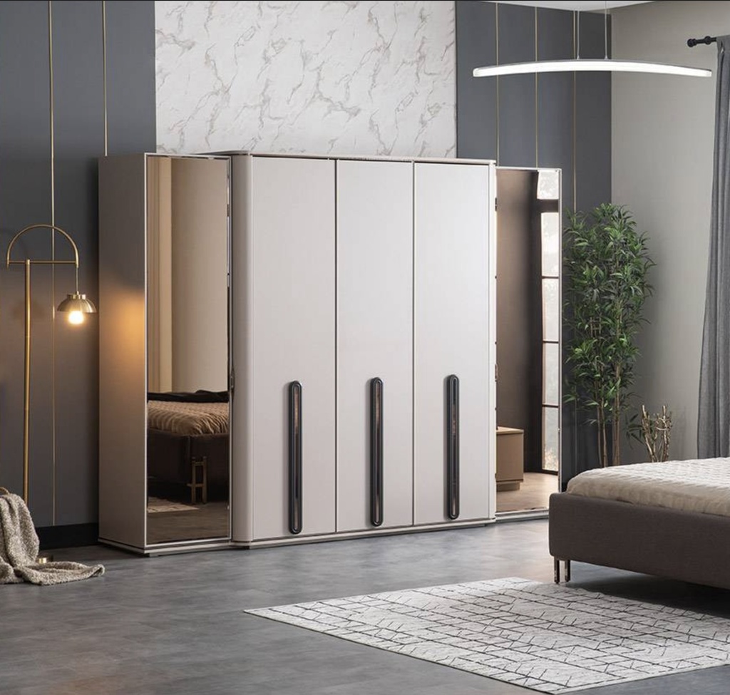 [A0410300201] OTTOMAN  5 DOOR WARDROBE