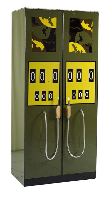 [A0310100004] GASOLINE 2 DOOR WARDROBE 