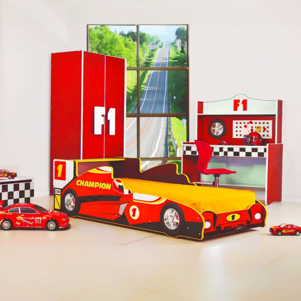 [A0520100043] CHAMPION RACE CAR BED 