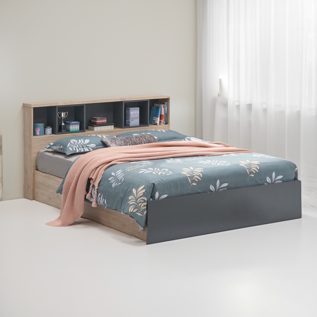 [A0600200012] APRIL QUEEN BED 160 CM