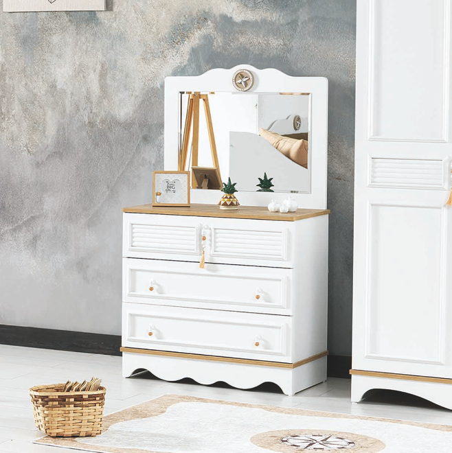 [A0850300265] LUNA DRESSER WITH MIRROR