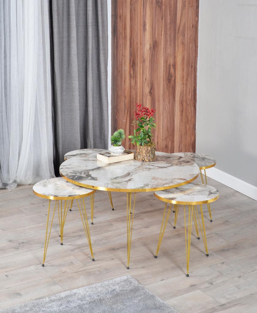 [D0250300161] SCALA NESTING TABLE 5 PCS. 