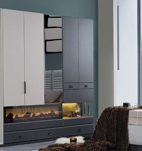[A0410300220] ARIN 5 DOOR  WARDROBE 