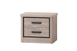 [A1050200040] MAY DRAWERS BED SIDETABLE