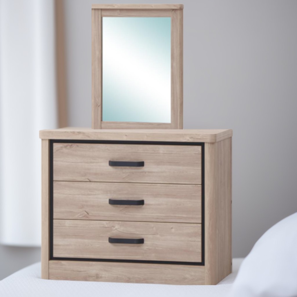 [A0850200054] MAY DRESSER WITH MIRROR