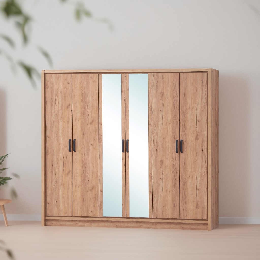 [A0310200035] CORTINA 6 DOORS WARDROBE