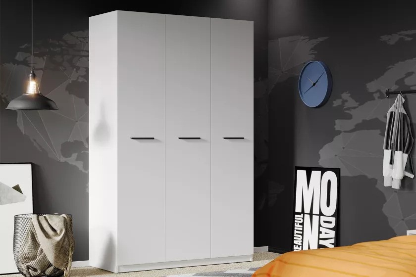 [A0350300146] LEGEND 3 DOOR WARDROBE 