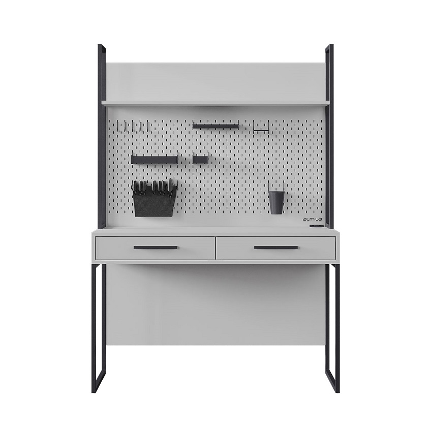 [E0050300160] LEGEND STUDY DESK AND TOP UNIT 