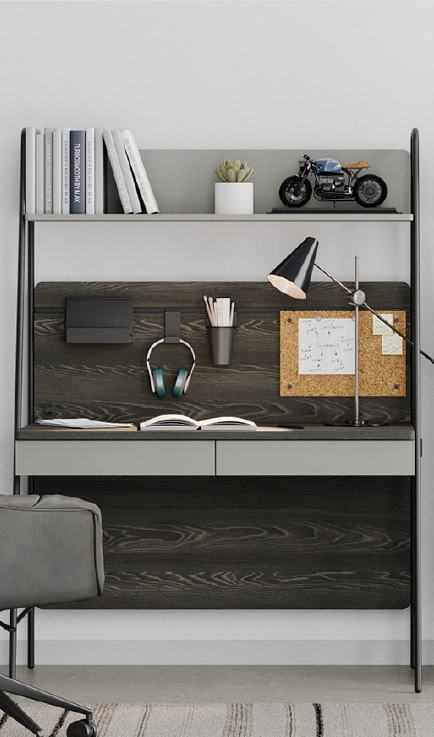[E0050300162] ARWEN STUDY DESK AND TOP UNIT 