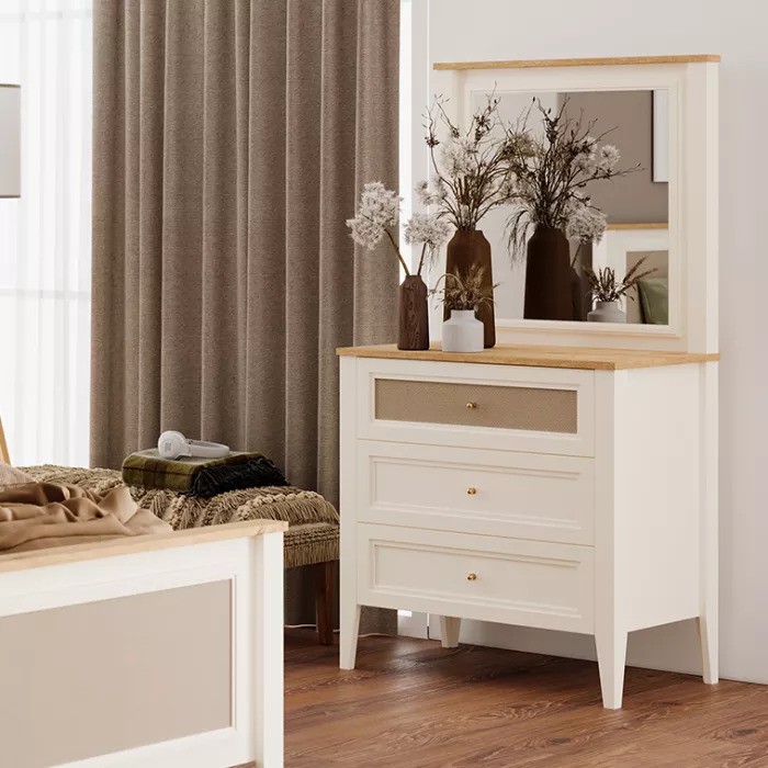 [A0850300280] CORSO DRESSER AND MIRROR