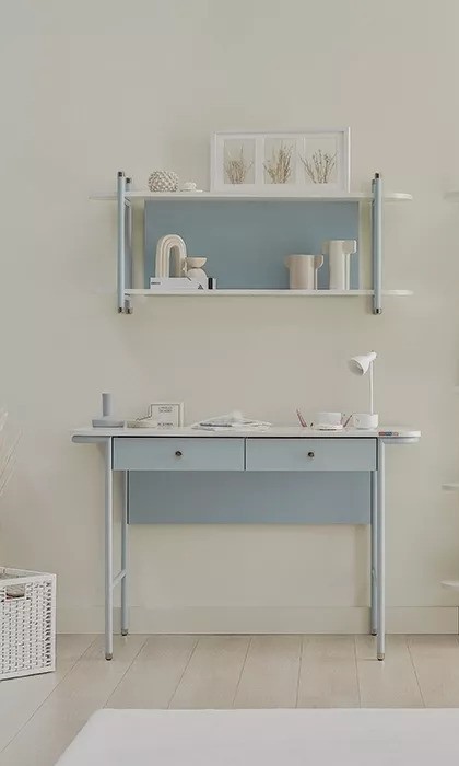 [E0050300164] LAILA STUDY DESK AND TOP UNIT 