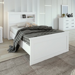 [A0520400055] RUSTIC TWIN BED 120 CM 