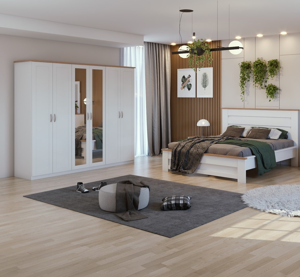 [A0520400058] GENOVA LB KING BED 180 CM