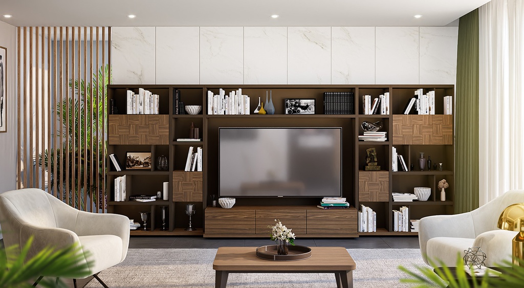 [E00010300026] BASIC WALL UNIT 5 PCS 