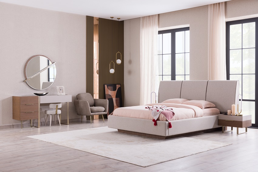 [A000103K00101] PABLO KING BEDROOM WITHOUT WARDROBE