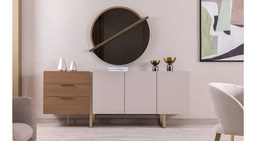 [B00650300126] PABLO CONSOLE WITH MIRROR