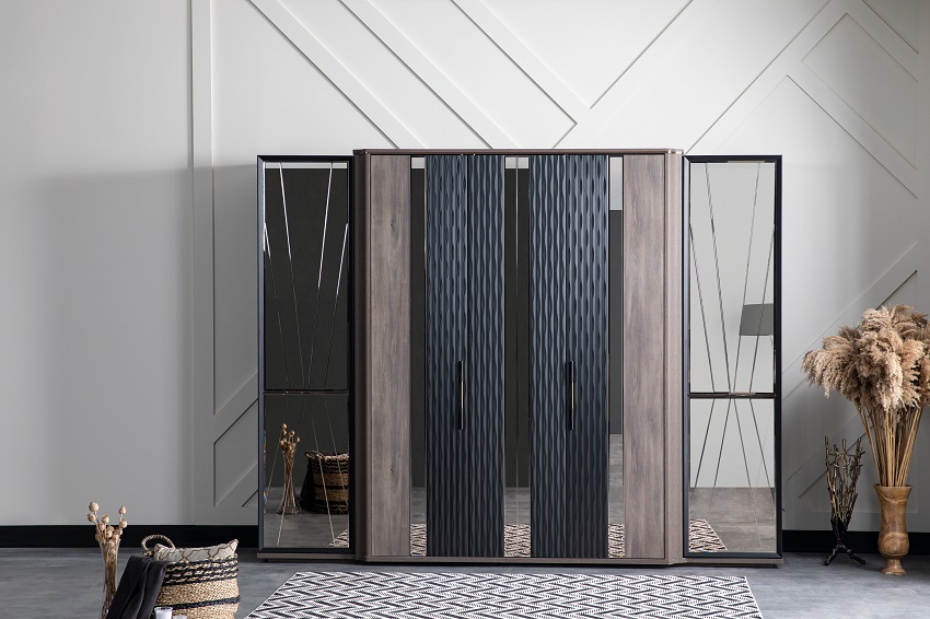 [A0350300160] HISAR 6 DOOR WARDROBE