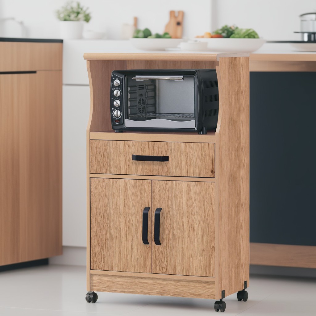 [D0250200057] LIBERTY MICROWAVE CART 