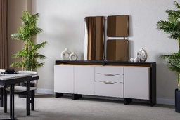 [B00650300131] FELIX CONSOLE WITH MIRROR