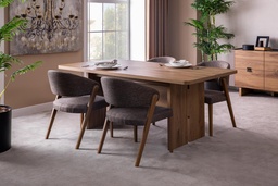 [B00250300117] TORINO DINING TABLE 6 SEATS