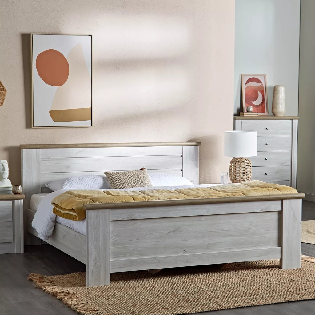 [A0560200012] MARCH KING BED 180 CM 