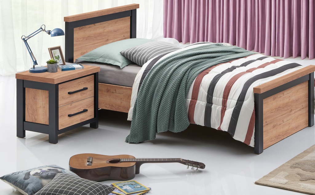 [A0560200013] LIBERTY TWIN  BED 120 CM