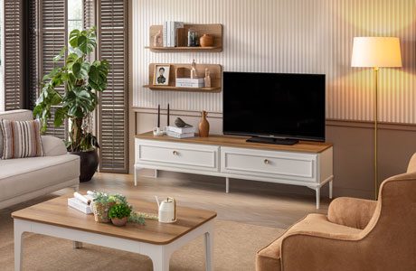 [E0050300177] M COUNTRY  WALL UNIT 2 PCS