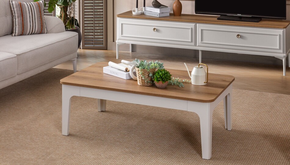 [D025030020] M COUNTRY COFFEE TABLE