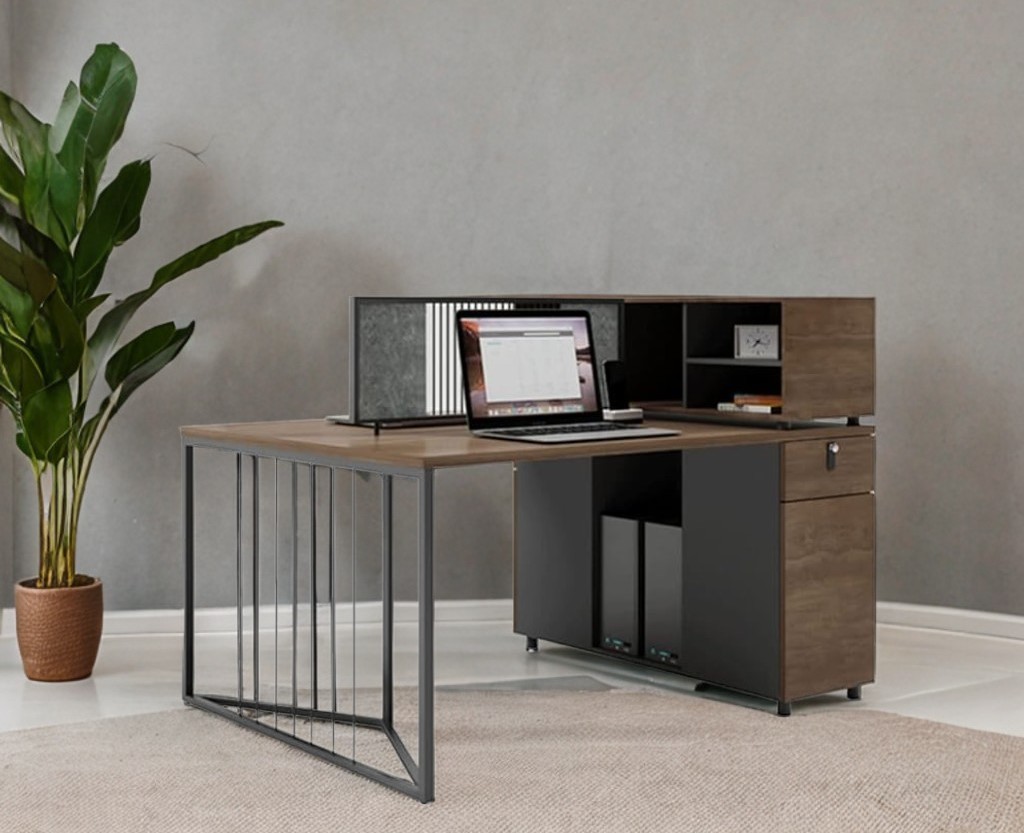 [F0010100017] DUVALL WORKSTATION 2 SEATER 160 CM