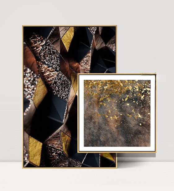 [X0010100313] COMBO WALL ART 2 PCS 