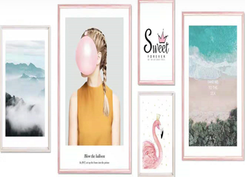 [X0010100314] LARK WALL ART SET 5 PCS