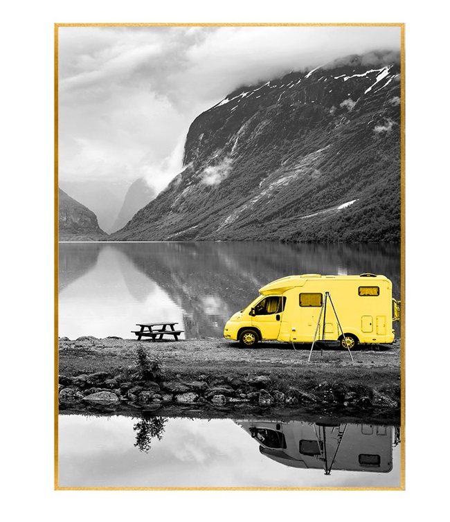 [X0010100348] BUS WALL ART
