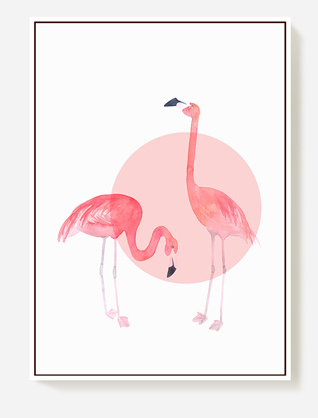 [X0010100362] FLAMINGO81 WALL ART