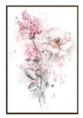 [X0010100392] HAPPY LAVANDER WALL ART 
