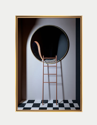 [X0010100401] SECRET DOOR WALL ART