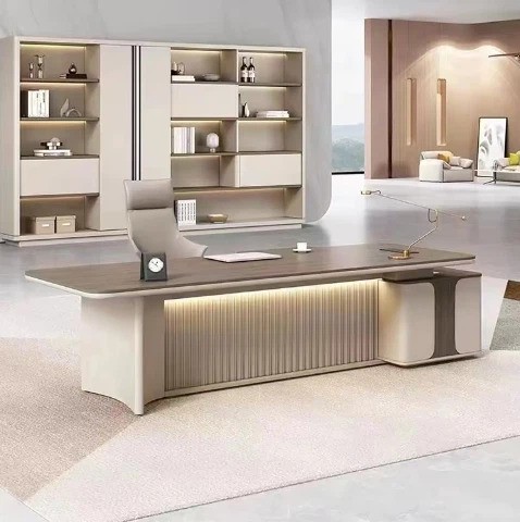 [F0050100146] GERMANIA OFFICE TABLE 220 CM