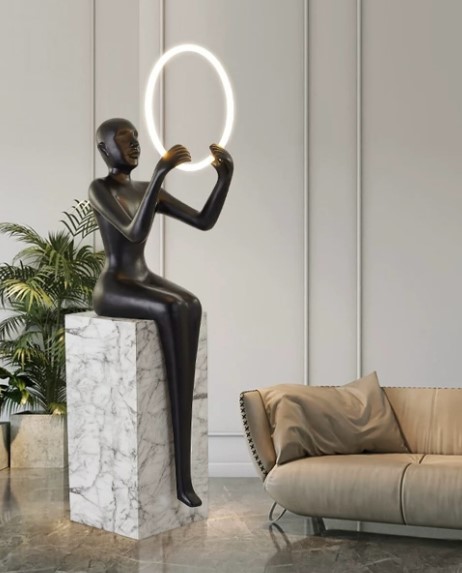 [Y0010100097] SETING MAN FLOOR LAMP