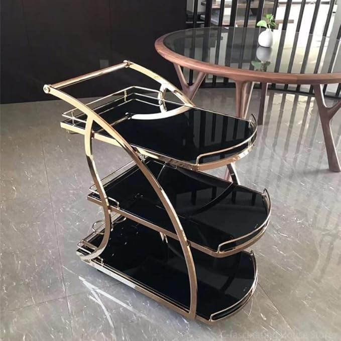 [D0410100012] ZOZY SERVING TROLLEY