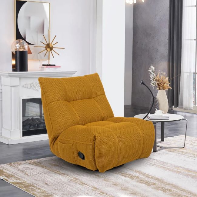 [C1150100172] MALVEN ROCKING RECLINER WITH MOBILE HOLDER
