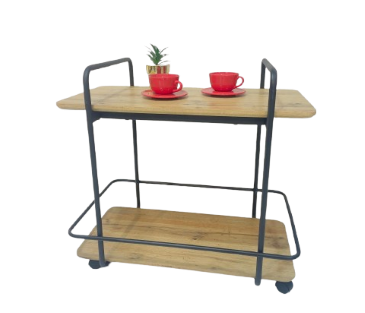[D0410100015] MADIE SERVING TROLLEY
