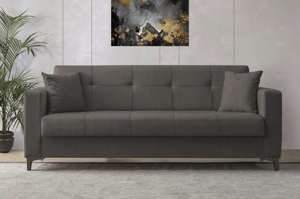 [C0460300020] LIVA 3 SEATER SOFA BED