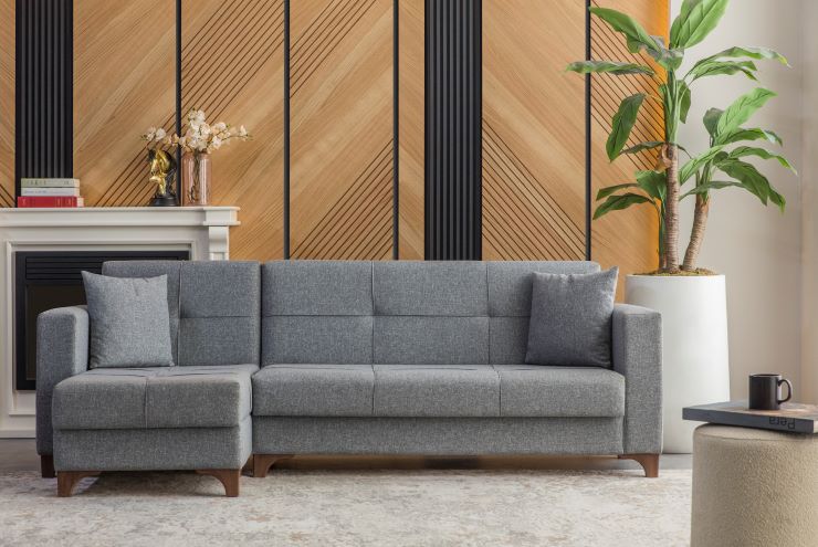 [C0550300102] VOLGA CORNER SOFA SET