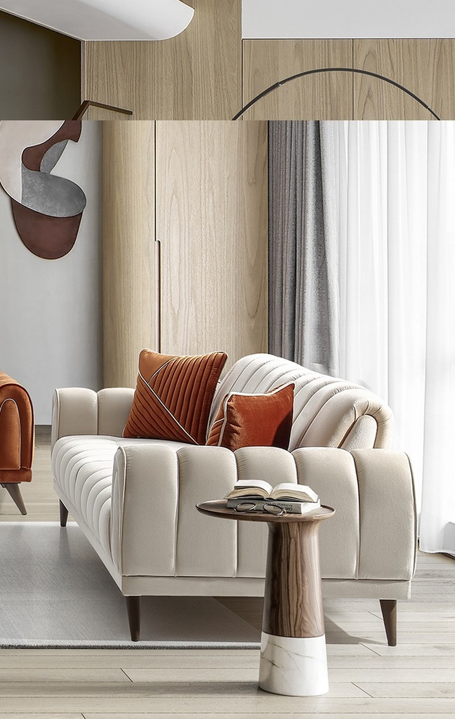 [C0460300034] AURO SOFA 3 SEATER