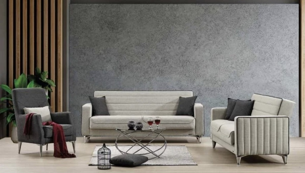 [C0460300037] MIRA SOFA BED 3 SEATER