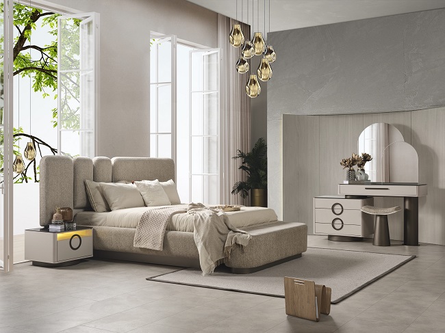 [A000203K00021] BUBLE KING BEDROOM WITHOUT WARDROBE