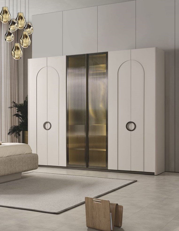 [A0410300257] BUBLE 6 DOOR WARDROBE