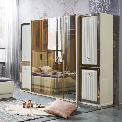 [A0350300068] SOFIA 6 DOORS WARDROBE