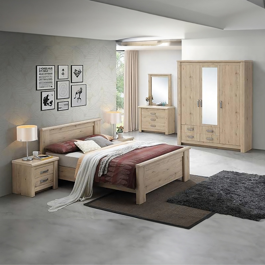 [A0600200008] AMILINE QUEEN BED